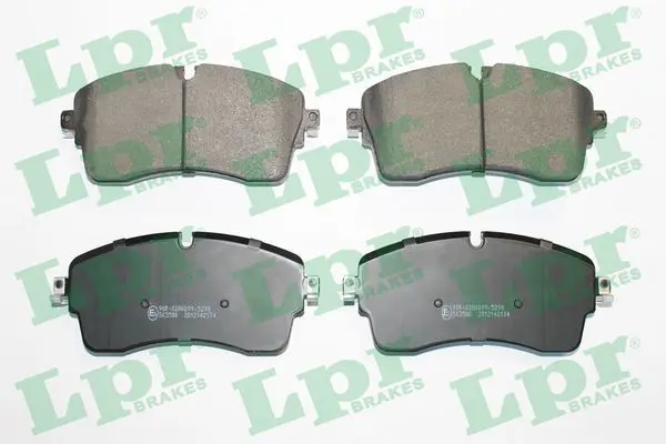 LPR 05P2174 Колодки тормозные дисковые LPR