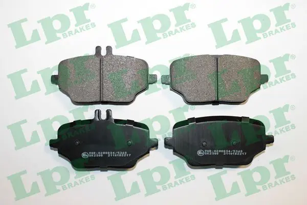 05P2217 Колодки тормозные MERCEDES GLE