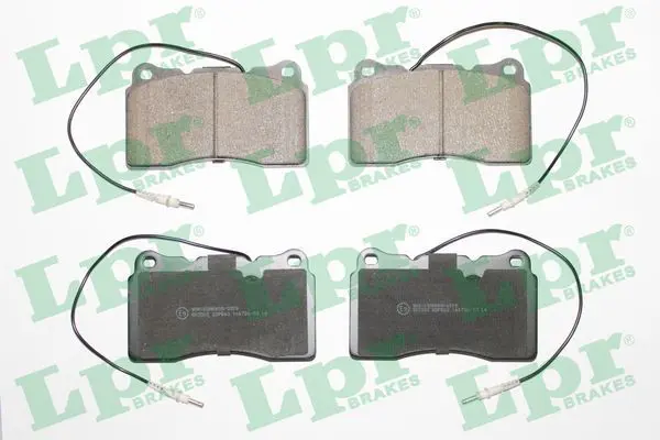Lpr 05P863 Колодки тормозные PEUGEOT 607