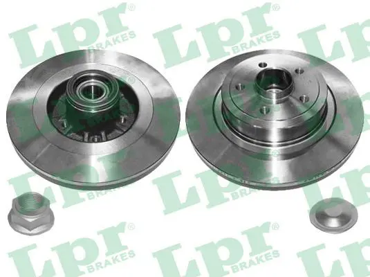 LPR R1046PCA Тормозной диск