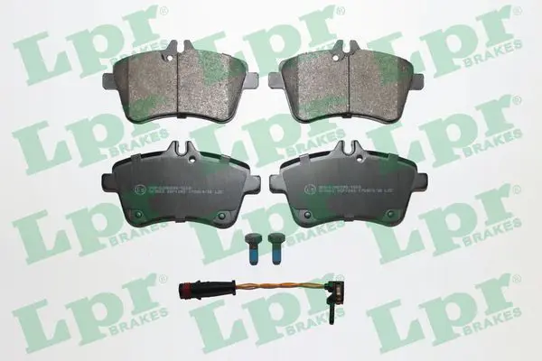LPR 05P1243A Комплект тормозных колодок