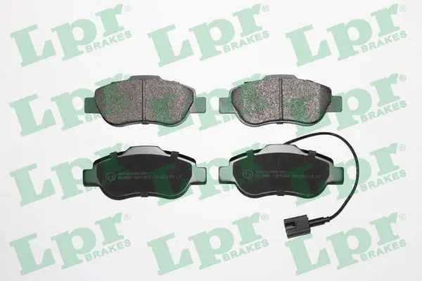 LPR 05P1263 Комплект тормозных колодок