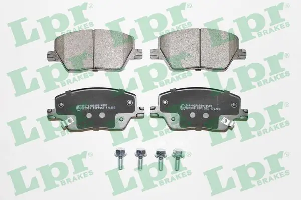 LPR 05P1952 Комплект колодок для дисковых