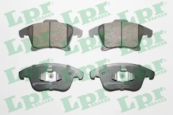 LPR 05P1914 Комплект тормозных колодок