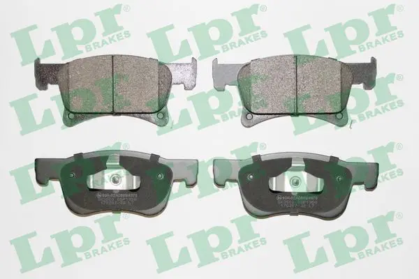 05P1958 Колодки тормозные дисковые LPR