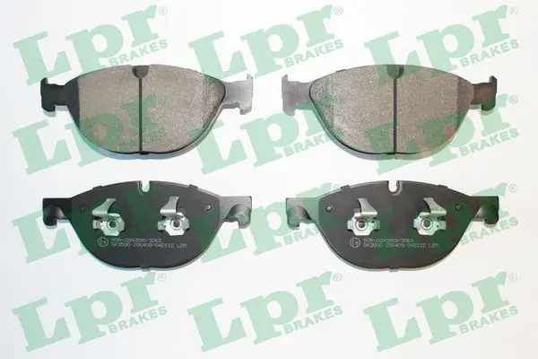 LPR 05P2112 Комплект тормозных колодок,