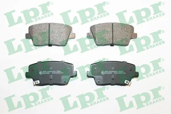 LPR 05P2142 Комплект тормозных колодок,