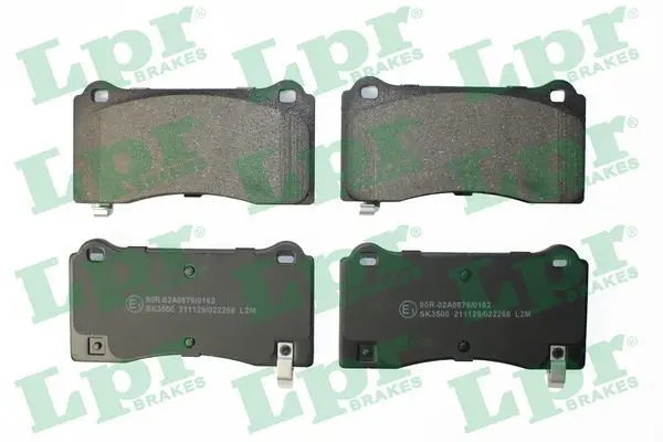 05P2268 Комплект тормозных колодок,