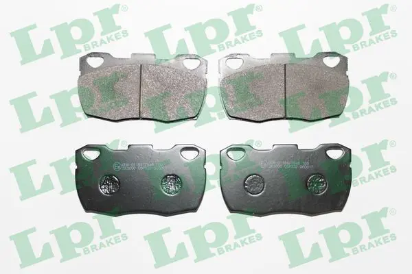 LPR 05P332 Колодки тормозные LAND ROVER