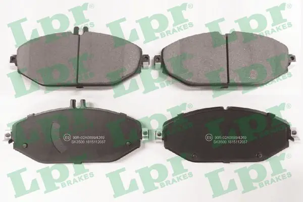 LPR 05P2037 Колодки тормозные MERCEDES