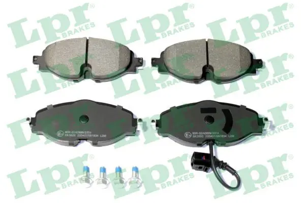 Lpr 05P1834 Колодки тормозные дисковые