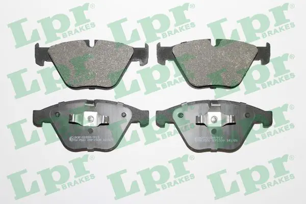 Lpr 05P1509 Колодки тормозные дисковые