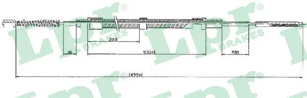 LPR C0304B Трос