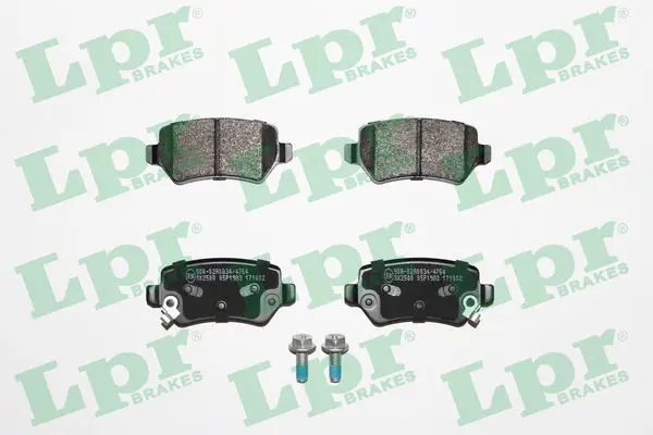 LPR 05P1983 Колодки тормозные дисковые