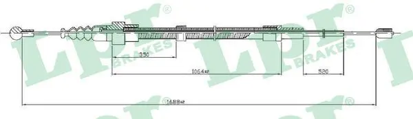 LPR C0953B Трос