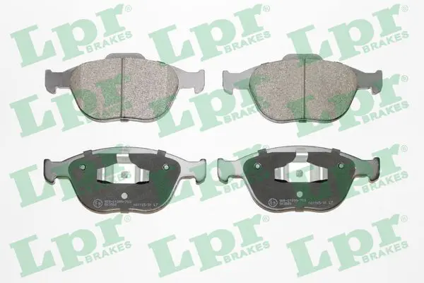 LPR 05P913 Колодки тормозные FORD
