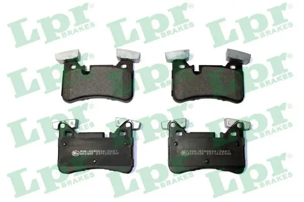 LPR 05P2300 Комплект тормозных колодок,