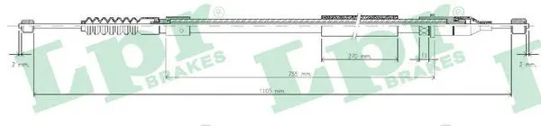 LPR C0555B Трос