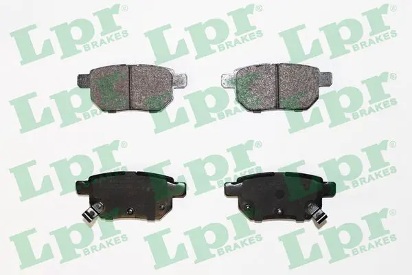 LPR 05P1530 Колодки тормозные дисковые