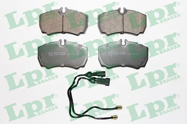 LPR 05P830A Комплект тормозных колодок