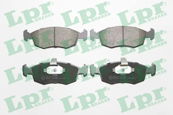 LPR 05P785 Комплект тормозных колодок