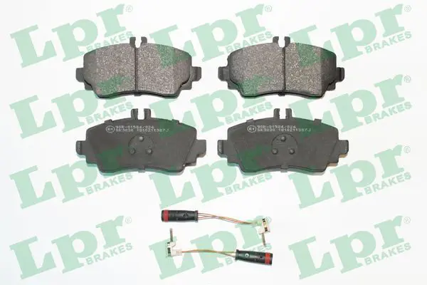 LPR 05P1387 Колодки тормозные MERCEDES