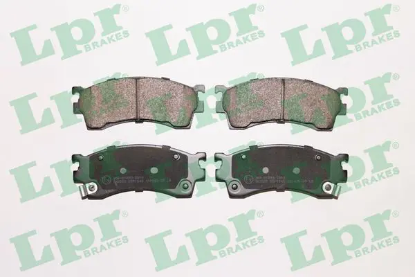 LPR 05P1045 Колодки торм.пер.