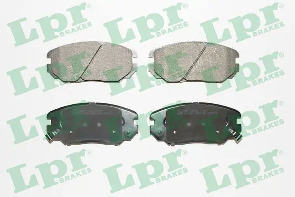 LPR 05P1599 Колодки тормозные дисковые