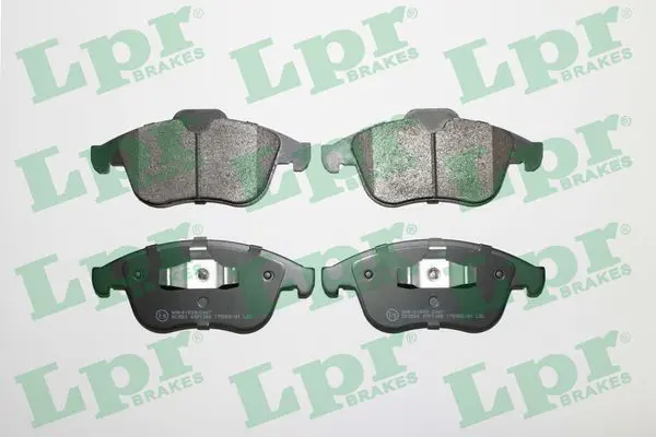 LPR 05P1388 Колодки тормозные RENAULT