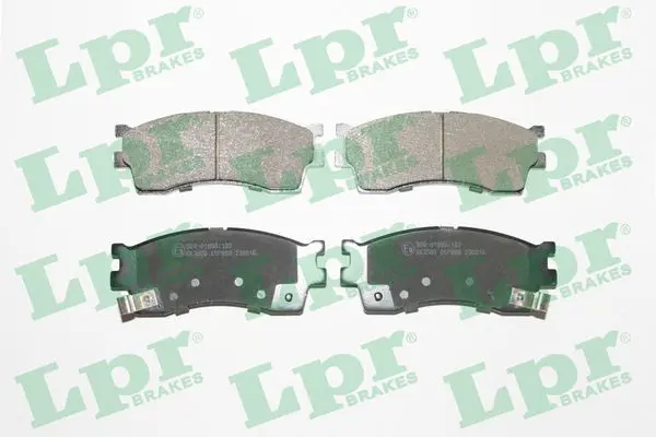 LPR 05P809 Колодки тормозные дисковые