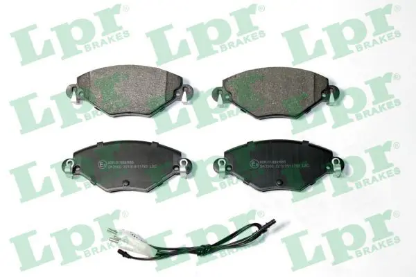 LPR 05P793 Колодки тормозные CITROEN C5