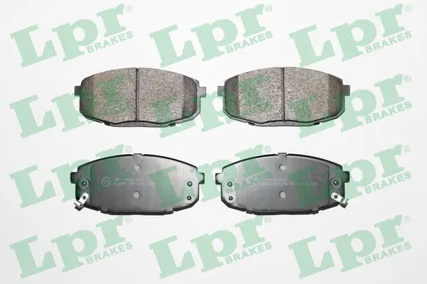 LPR 05P1375 Комплект тормозных колодок