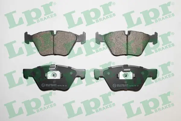 Lpr 05P1512 Колодки тормозные дисковые
