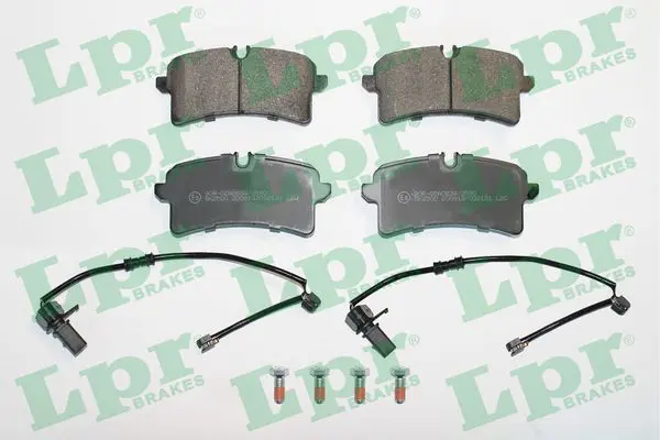 LPR 05P2131 Колодки тормозные дисковые LPR