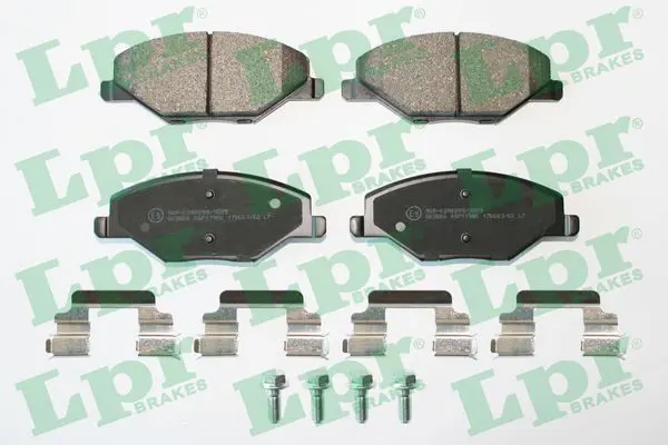 LPR 05P1795K Колодки тормозные дисковые