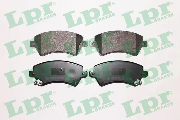 LPR 05P1002 Комплект тормозных колодок