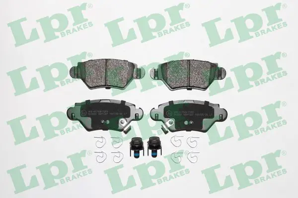 LPR 05P1227 Комплект тормозных колодок