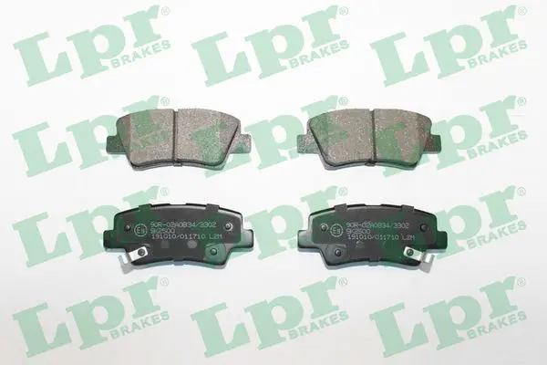 LPR 05P1710 Колодки тормозные дисковые