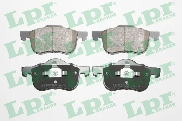 LPR 05P704 Комплект тормозных колодок