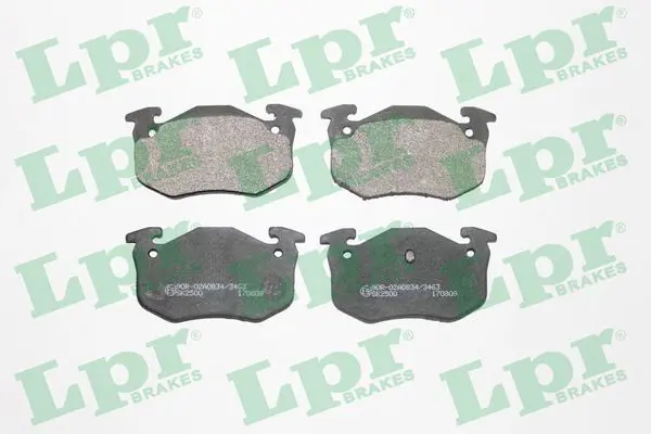 LPR 05P275 Комплект тормозных колодок