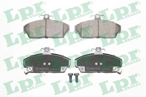 LPR 05P430 Колодки тормозные дисковые