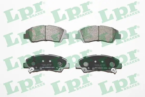 LPR 05P1988 Колодки тормозные дисковые LPR