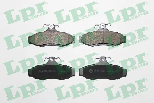 LPR 05P694 Колодки тормозные DAEWOO