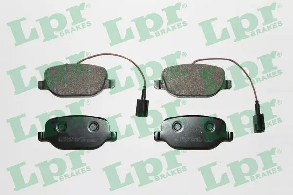 LPR 05P1659 Комплект тормозных колодок