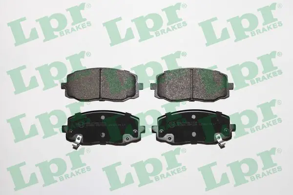 LPR 05P1220 Колодки тормозные HYUNDAI i10