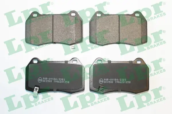 LPR 05P1358 Колодки тормозные дисковые