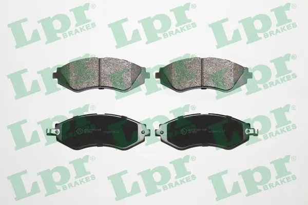 LPR 05P1209 Колодки тормозные дисковые