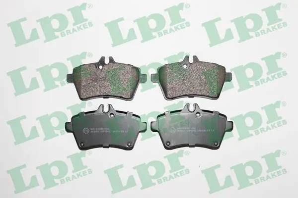 LPR 05P1242 Колодки тормозные дисковые