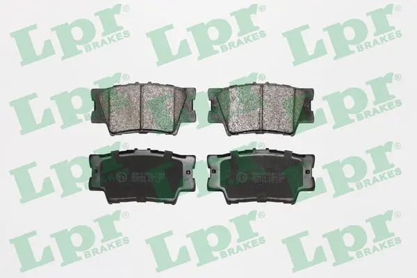 LPR 05P1281 Комплект тормозных колодок