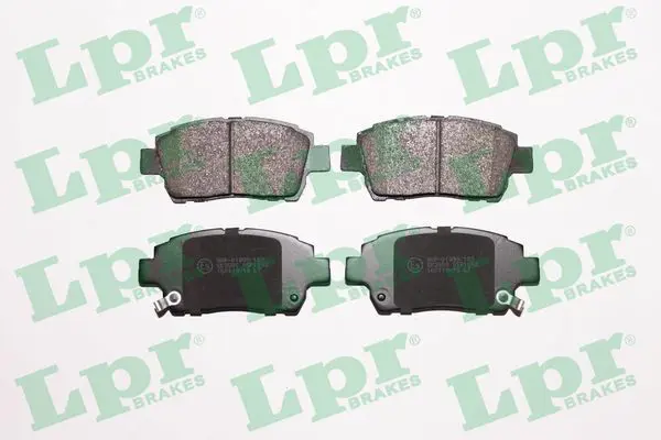 LPR 05P1062 Комплект тормозных колодок